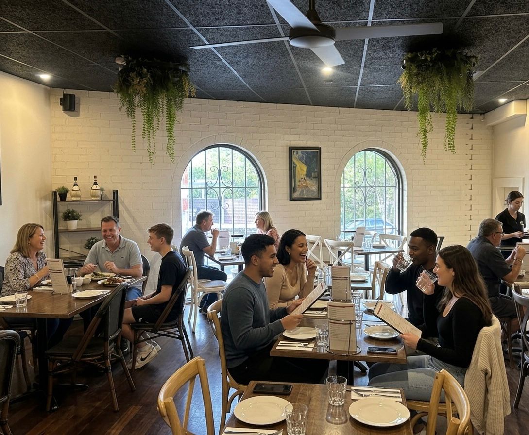 Wood-fired pizza at Impasto & Eatery Normanhurst