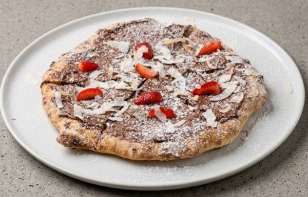 Pizza Bianca Nutella