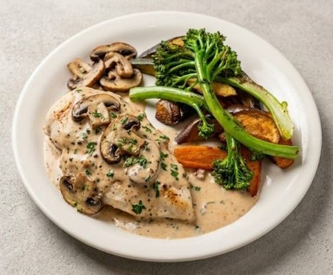 Chicken Scaloppine Fungi