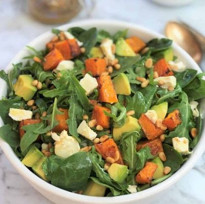 Pumpkin & Avo Salad